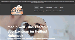 Desktop Screenshot of mednwell.de